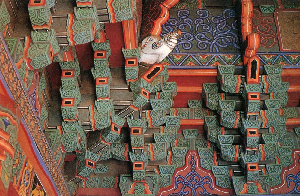 보물212_창녕관룡사대웅전_내부귀공포_경남_1991_건축.jpg이미지