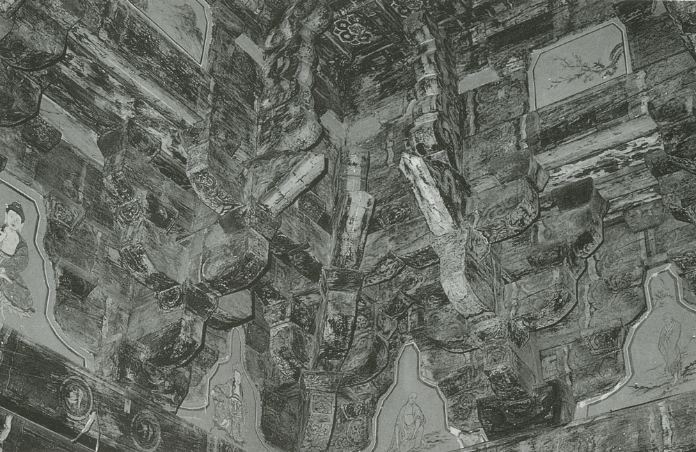 보물212_창녕관룡사대웅전_내부남서귀공포_경남_1991_건축.jpg이미지